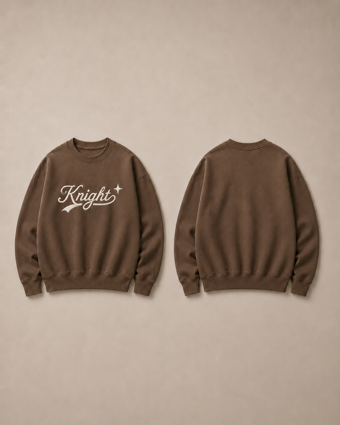 Campus Crewneck in Brown