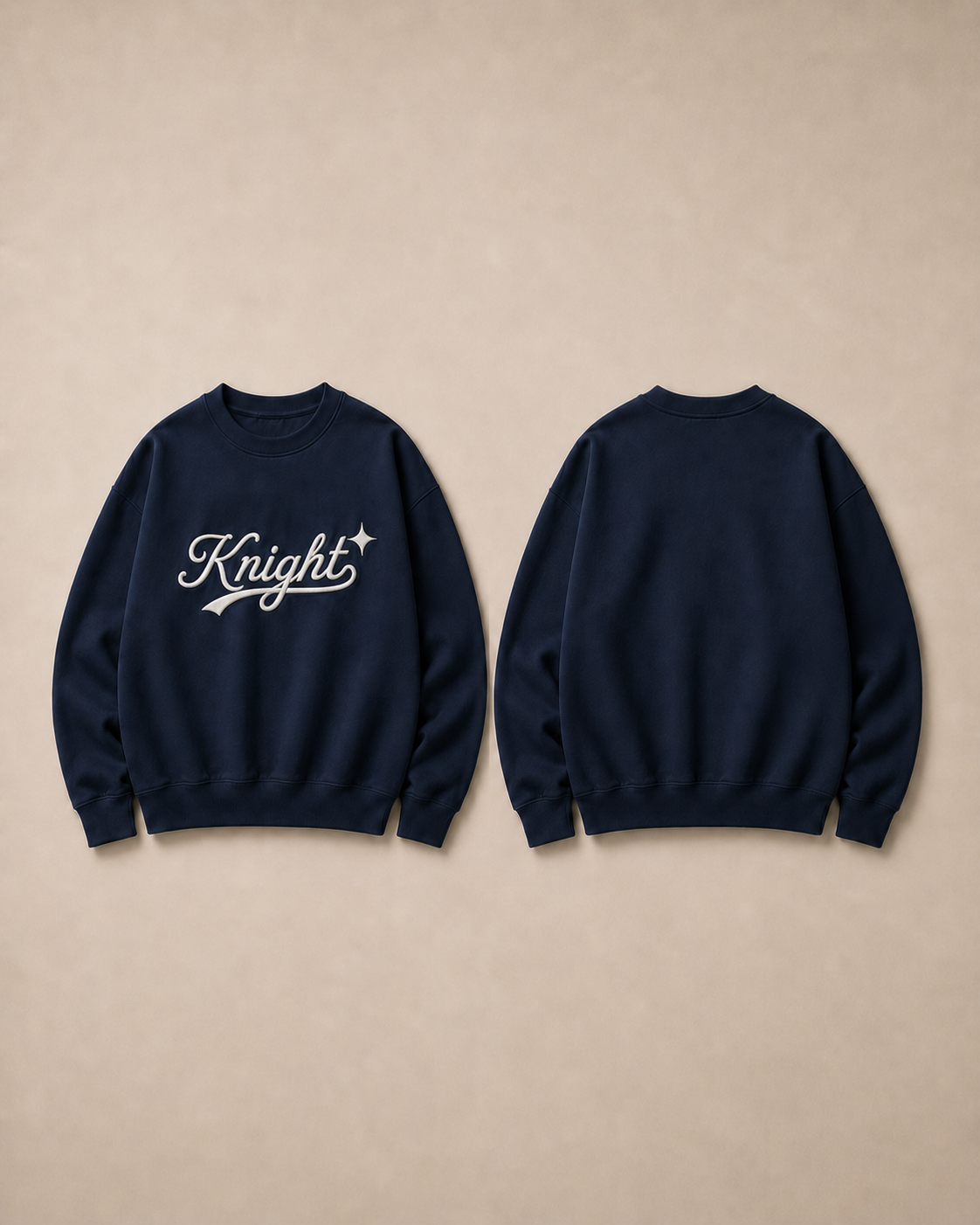Campus Crewneck in Navy
