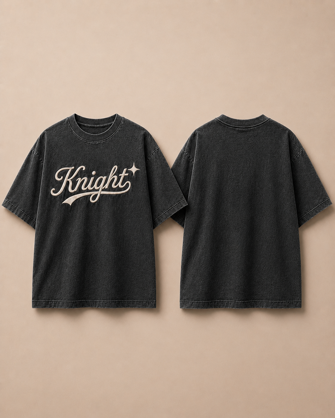 Signature Shirt in Washed Black