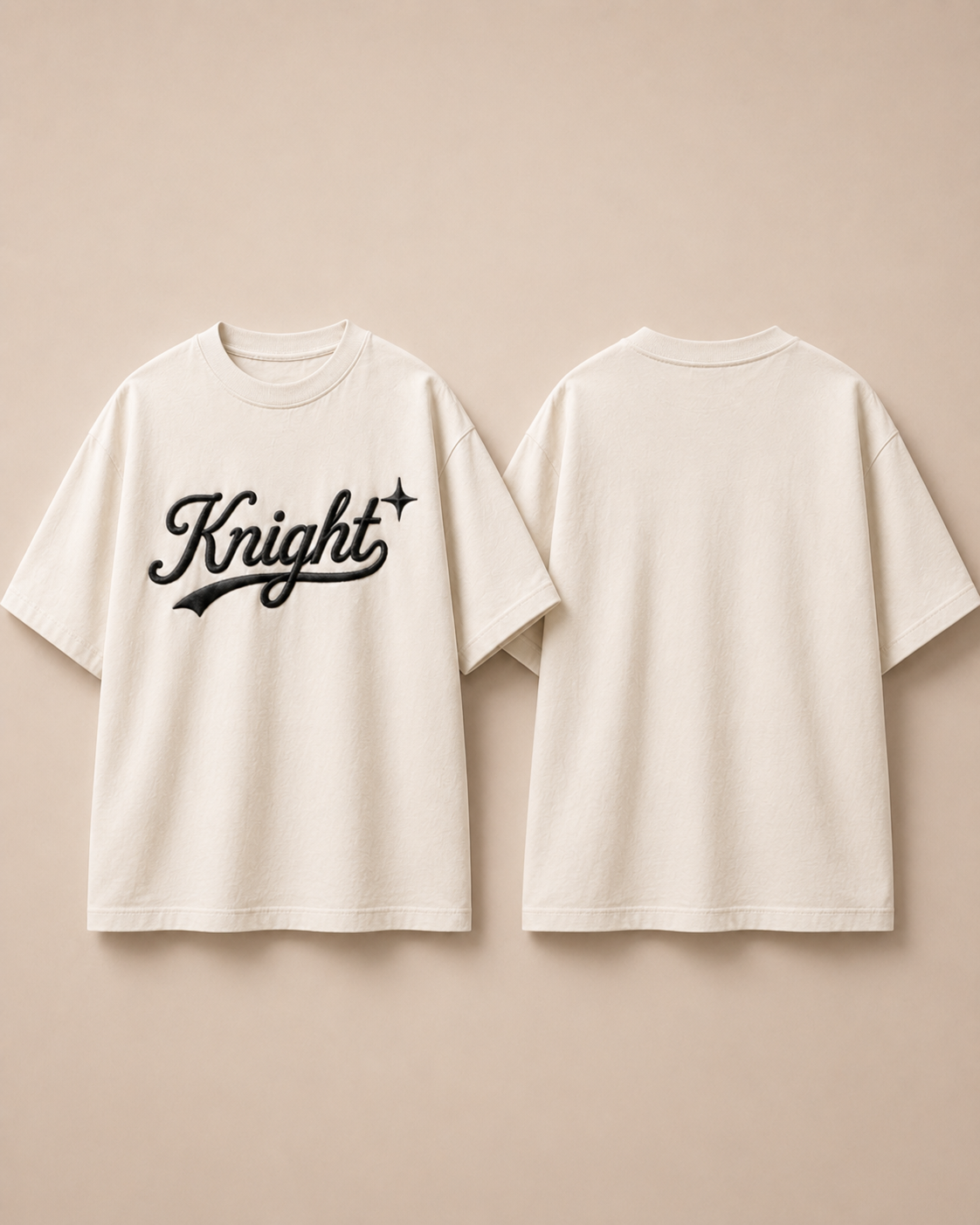 White KNIGHT Maison embroidered shirt