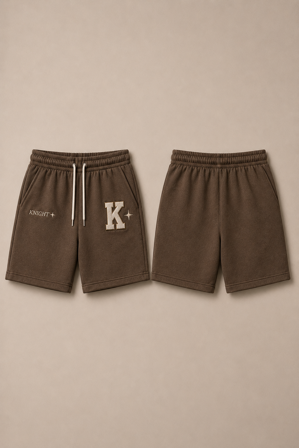 Signature Shorts in Brown