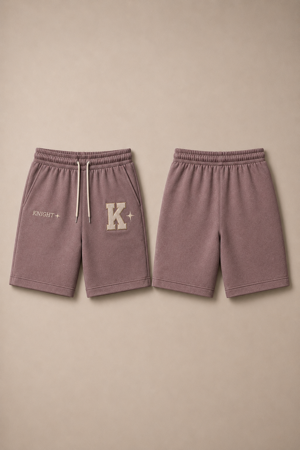 Signature Shorts in Dusty Mauve