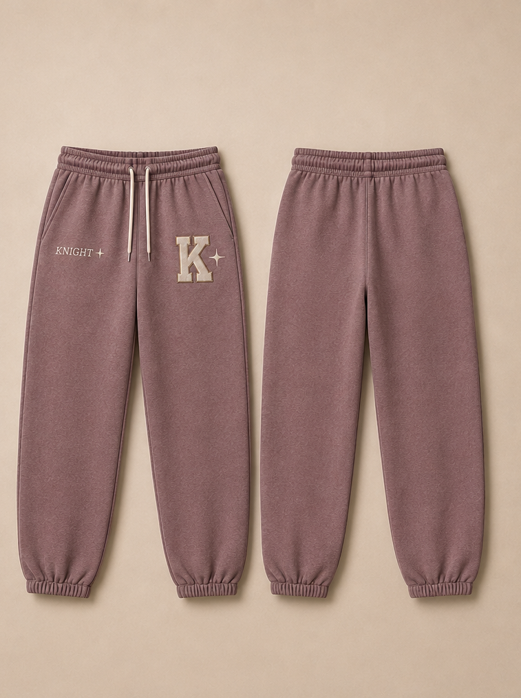 Signature Sweatpants in Dusty Mauve