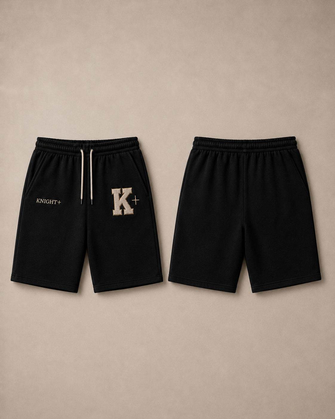 Black Shorts in Black