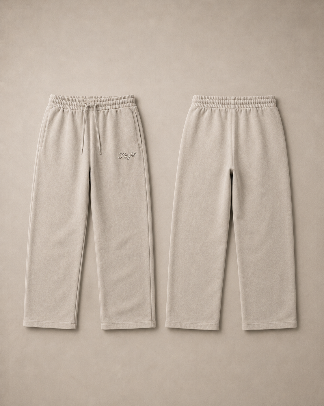 Cream Sweatpants in Cream